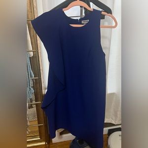 EUC Chelsea28 Royal Blue shift dress size 8
